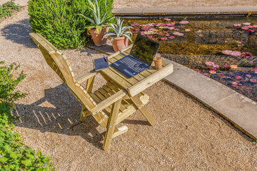 Elli High Back Garden Chair with Flip Leg